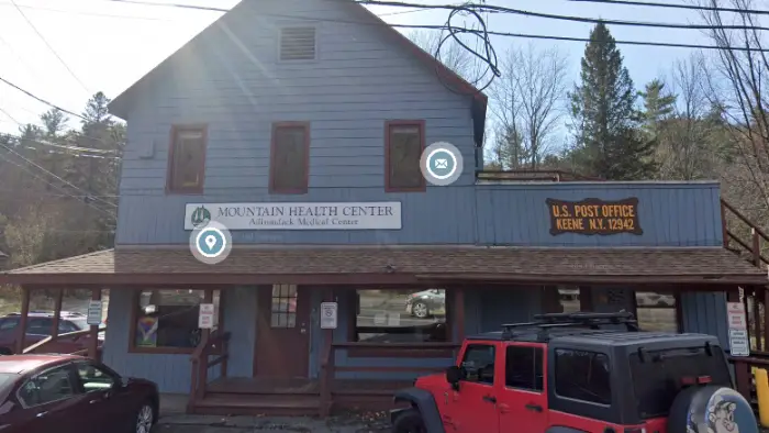Exterior of the health center in keene